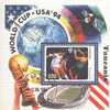 Tanzania 1994 -  Football FIFA World Cup USA ' 94 Sports Soccer Very Fine Cto Used SG MS 1899 - 1994 – États-Unis