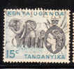 Kenya Uganda Tanganyika KUT 1954-59 QE Elephants 15c Used - Kenya, Uganda & Tanganyika