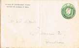 Entero Postal Semi Privado MITCHAM (Gran Bretaña) 1916. Winbledon Gas Co. - Covers & Documents