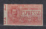SS1269 - ESPRESSO , Il N. 1a (non Dentellato)  *  Mint - Posta Espresso
