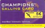 TARJETA DE ESPAÑA DE PREPAGO DE CHAMPIONS CALLING CARD - Sonstige & Ohne Zuordnung