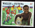 WALLIS ET FUTUNA   N° 343 * *  ( Cote 3e ) Cup 1986  Football  Soccer   Fussball Unicef - 1986 – México