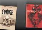 Guy Des Cars L'impure 1968 La Corruptrice 1969 En Livre De Poche - Wholesale, Bulk Lots