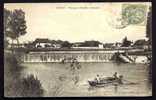 CPA  ANCIENNE- FRANCE- GURGY (89)- BARRAGE ET ECHELLE A POISSONS EN GROS PLAN- ANIMATION - Gurgy