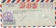 CC CERTIFICADA DESDE EL CONSULADO DE CUBA EN VIGO PONTEVEDRA GALICIA A LA HABANA CUBA 1954 CON FRANQUICIA POSTAL AMERICO - Plaatfouten & Curiosa