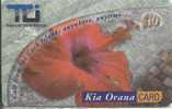 COOK ISLANDS  $10  FLOWER FLOWERS MINT IN BLISTER  READ DESCRIPTION !! - Isole Cook