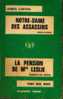 "Notre-Dame Des Assassins" CARTER, J. + "La Pension De Mrs Leslie" DEL MAR - Fleuve Noir 1969 - Fleuve Noir