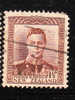 New Zealand 1938-44 KG 1 1/2p Used - Usati