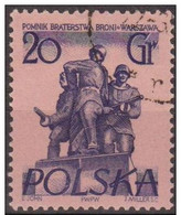 Polonia 1955 Scott 671 Sello * Monumentos De Varsovia Heroes De Guerra Michel 910 Yvert 805 Polska Stamps Timbre Pologne - Ungebraucht