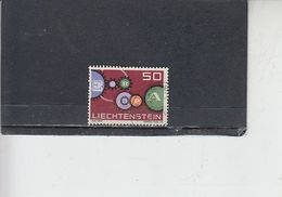 LIECHTENSTEIN  1961 -  Unificato 364° - Europa-CEPT - Gebruikt