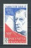 POLYNESIE N° 159 ** Neuf = MNH Superbe Cote 6.10 € Général DE GAULLE Célébrités Celebrities - Nuovi