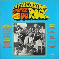 LP 33 RPM (12")  Chuck Berry / Fats Domino / Jerry Lee Lewis  "  La Fantastique épopée Du Rock  " - Rock