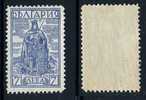 BULGARIE - ROYAUME / 1935 TIMBRE POSTE # 267 * / 7 L. BLEU / COTE 5.50 EURO  (ref T268) - Unused Stamps