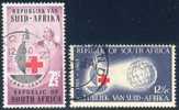 South Africa 1963. Centenary Of Red Cross. SACC 224-225, SG 225-226. - Gebraucht