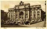 ROMA.  Fontana Di Trevi. Non Vg. Anni ' 30. - Fontana Di Trevi