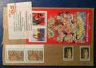 India, Minisheet On Cover, Children's Day 2006 - Covers & Documents