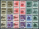 Italia-F00212 - Torino 1945 (++) MNH - 12 Valori, Tutti Senza Traccia Di Linguella. Firmati "Chiavarello". - Centraal Comité Van Het Nationaal Verzet (CLN)