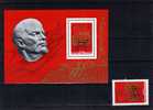 Block 108 Plus 4442 ** Raketenstart 1976 Emblem 26.Parteitag KP Sowjetunion 3€ Flag Bloc Space Sheet Of USSR CCCP SU - UdSSR