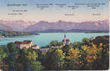 Starnberger See  Panorama  1921 - Starnberg