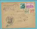 419+420+761+770 Op Brief Aangetekend RP Met Stempel ANTWERPEN , Met Stempel GEMEENTEBESTUUR ANTWERPEN - 1948 Exportation