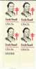 #1823  Plate #  Block Of 4, Emily Bissell, 15-cent Stamp, Crusader Against Tuberculosis Health Theme - Plaatnummers