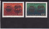 C2496 - Yougoslavie 1979 - Yv.no.1684/5 Neufs** - Unused Stamps