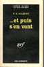 SERIE NOIRE N° 993 - EO 1965 - GILBERT -  ET PUIS S'EN VONT - Série Noire