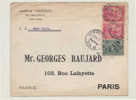 USA  LETTRE POUR LA FRANCE  1907 - Lettres & Documents