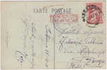 Greece - 1918 - Letter From Thessaloniki To Rome, Censorship Marks, Provisional Issue (Venizelos) - 31-12-18 - WW1