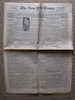 JOURNAL - U.S.A. - THE NEW YORK TIMES - 29 AVRIL 1959 - INTERNATIONAL AIR EDITION - AFFAIRE JOLIOT CURIE - Other & Unclassified