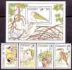 GAMBIA  -  FAUNA AND FLORA - FAUNA Y FLORA  -  1988 - MNH** - Pélicans