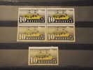 SVIZZERA - 1937 UFFICIO POSTALE 10c., SINGOLO+QUARTINA - NUOVI(++)-TEMATICHE - Unused Stamps