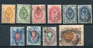 Finland 1891 Sc 46-3,55-6  Mi 35-2,44-5 Used Cv $231 - Used Stamps