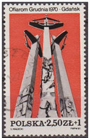 Polonia 1981 Scott B140 Sello * Memorial Victimas Grudnia Gdansk Triple Crucifijo Michel 2780 Yvert 2597 Polska Stamps - Nuevos