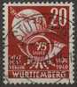 Württemberg - 75 Jahre Weltpostverein  (52)      1949 - Wurtemberg