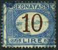 Italy J19 Used 10l Postage Due From 1874 - Taxe