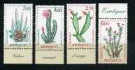 MONACO  1998   Cactusses   Cpl Set Of 4 Value Yvert Cat. N° 2166/69  MINT NEVER HINGED ** - Cactusses