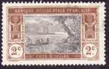 Cote D'Ivoire Obl. N°  42 Lagune Ebrié 2 Cts Brun Et Noir - Oblitérés