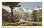 GABELHORNE UND ZINAL-ROTHORN-OLD POST CARD-not Traveled - Horn