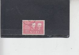 NORVEGIA  1964 - Yvert   478° -  Scuola - Used Stamps