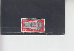 NORVEGIA  1969 - Yvert   538° - Europa-CEPT - Used Stamps