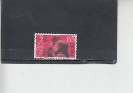 NORVEGIA  1969 - Yvert   543° - Vigeland - Scultura - Used Stamps