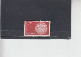 NORVEGIA  1971- Yvert   575° - Tonsberg - Used Stamps