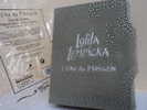 LOLITA LEMPICKA " L"EAU AU MASCULIN" 3 MINIS VAPOS EDT Ds BOITE VELOURS  SOUS BLISTER LIRE !!! - Miniaturas Hombre (en Caja)