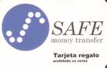 TARJETA PREPAGO DE ESPAÑA DE SAFE MONEY TRANSFER - Autres & Non Classés