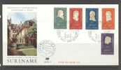 SURINAME 1970 FDC E79 BLANCO VERY FINE - Suriname ... - 1975