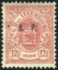 Luxembourg O48 Mint Hinged 12-1/2c Official From 1881 - Dienst