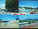 83 - VIDAUBAN - Nationale 7 - La Piscine - Le Tennis. (Multivues) - Vidauban