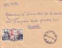 MARCOPHILIE - BITAM ( Petit Bureau ) GABON - 1955 - COLONIES - A.E.F - PA N°55 - AVION - LETTRE - Autres & Non Classés