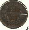 LUXEMBOURG  2 &1/2 CENTIMES WREATH FRONT SHIELD BACK  1854  VF KM?1 READ DESCRIPTION CAREFULLY !!! - Luxemburgo